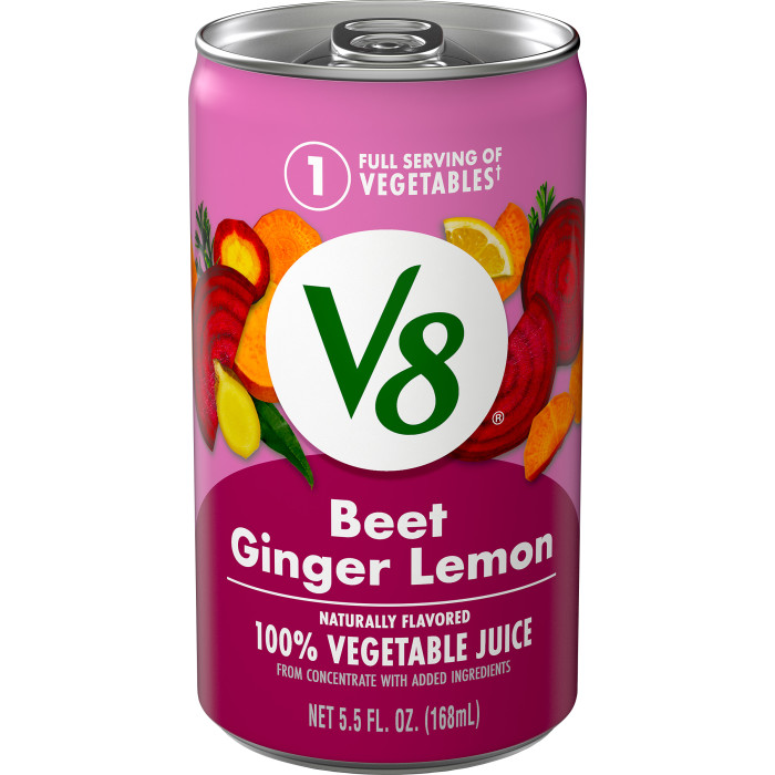 Beet Ginger Lemon 100% Vegetable Juice