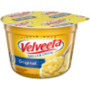 Velveeta Shells & Cheese Original Microwavable Shell Pasta & Cheese Sauce, 10 ct Pack, 2.39 oz Cups image