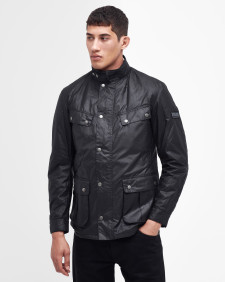 Duke Waxed Jacket Classic Black
