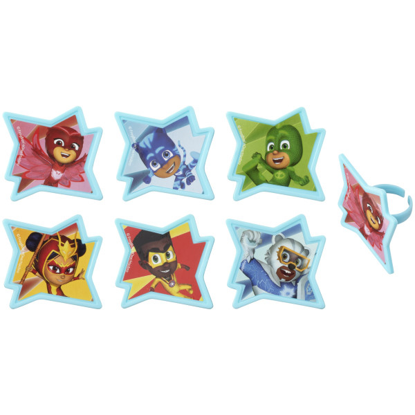 PJ Masks Calling All Heroes! Cupcake Rings