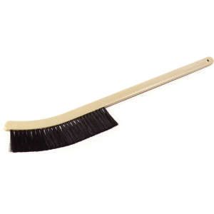 Carlisle, Flo-Pac®, 9in, Narrow Radiator Brush, Horsehair/Polypropylene Bristles, Black