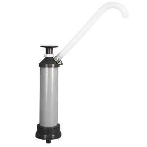 Impact, Plastic Drum Pump, 8 oz, Gray