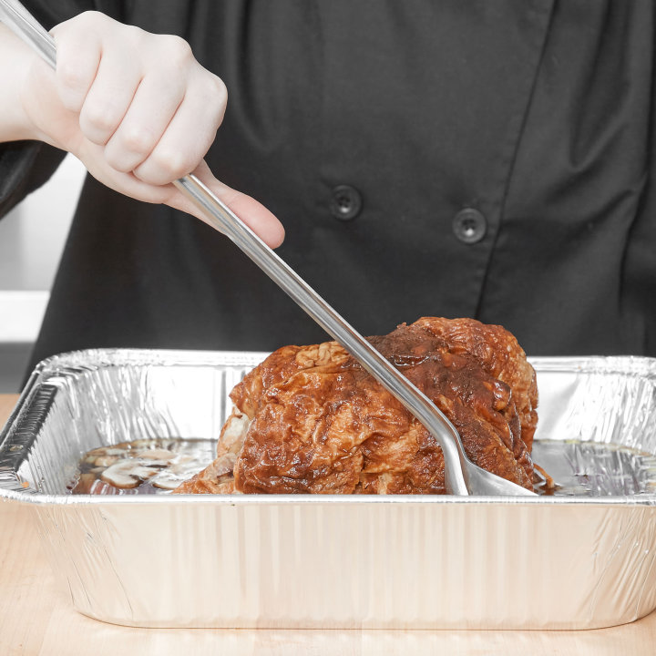 18-inch solid stainless steel spoon