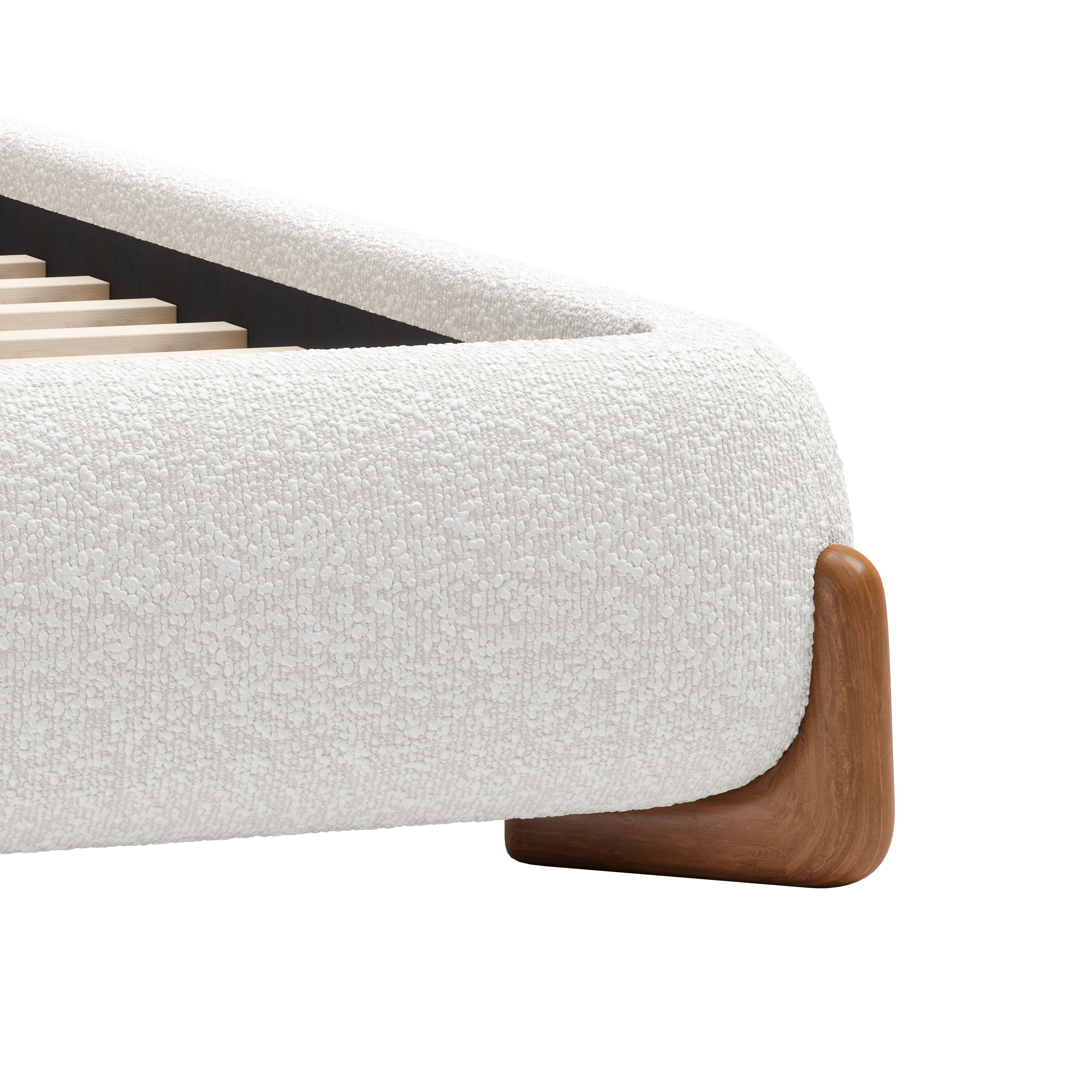 Baris King Bed Ivory product image