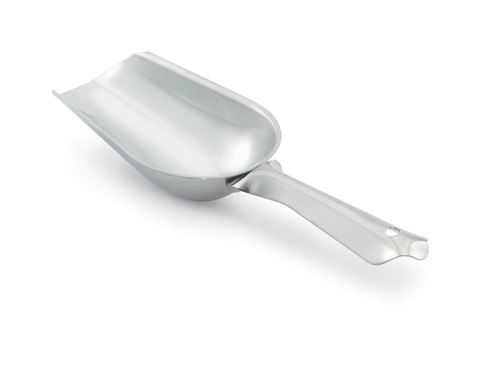 5 ½-ounce heavy-duty stainless steel bar scoop