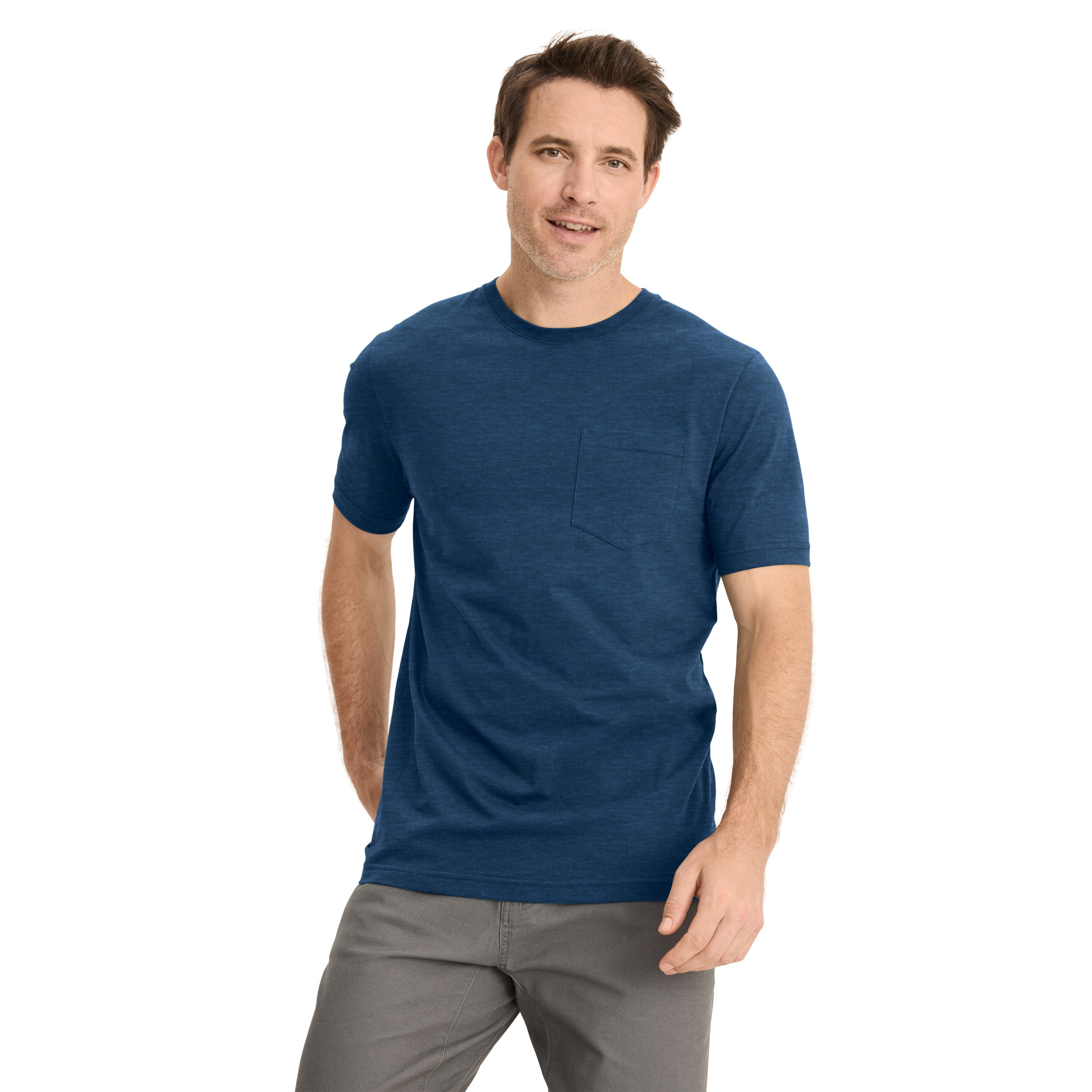 Jockey Men's Made in America Heritage Short Sleeve Pocket Tee - Picture 29 of 46