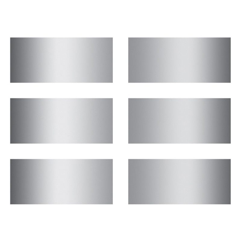 Rectangles Scratch Off Stickers, Pack of 180