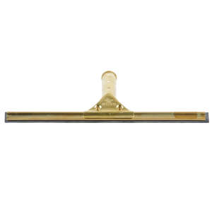 Unger, GoldenClip, 14", Window Squeegee with Brass Handle