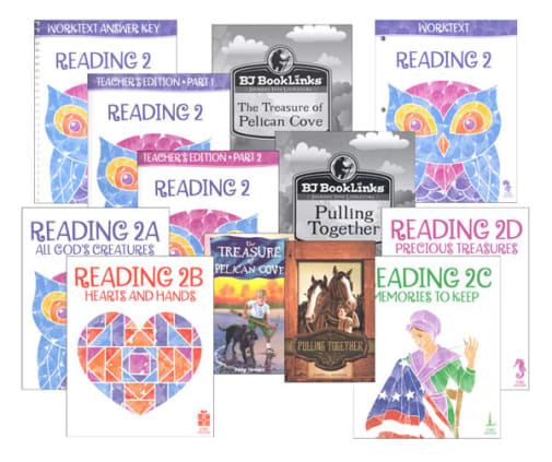 BJU Press Reading 2 Home School Kit 3rd Edition