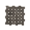 Rooted Dark 1×3 Basketweave Mosaic – Mood