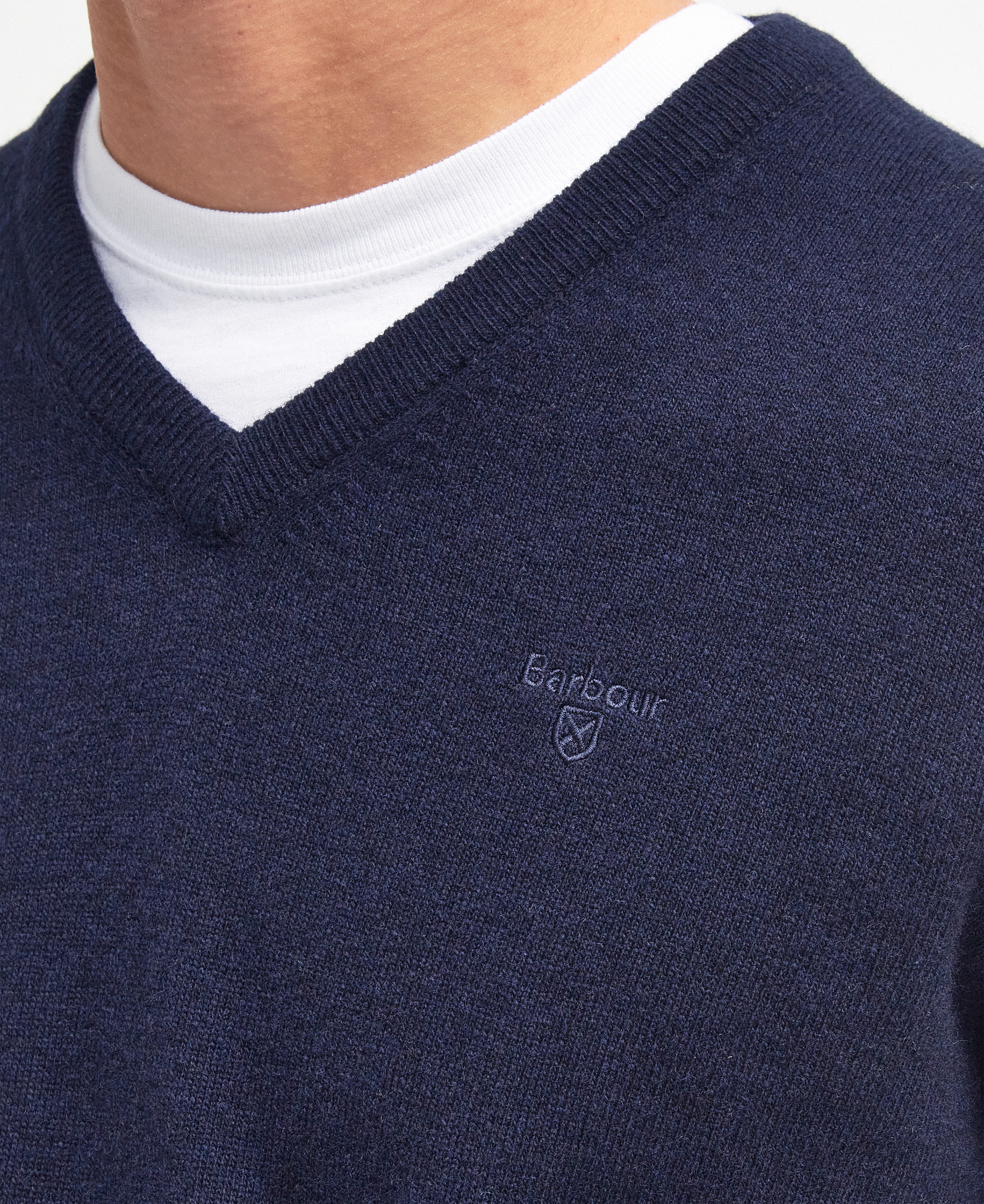 Essential V-Neck Jumper image number 4