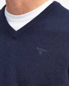Essential V-Neck Jumper Classic Navy