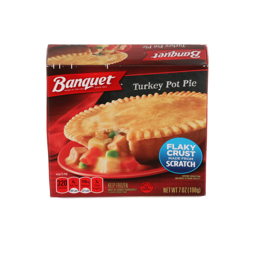 BANQUET Turkey Pot Pie For Dollar General Conagra Foodservice