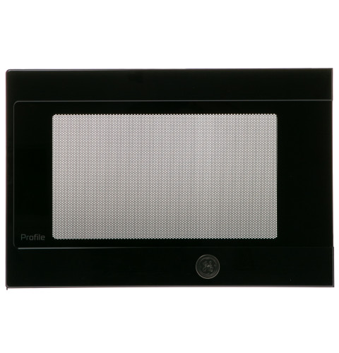 DOOR WITH FLAT GE LOGO - BLACK