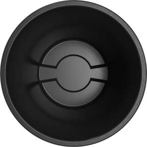 Carlisle, Bronco, Waste Bin , 55 gal, Polyethylene , Black, Round, Receptacle