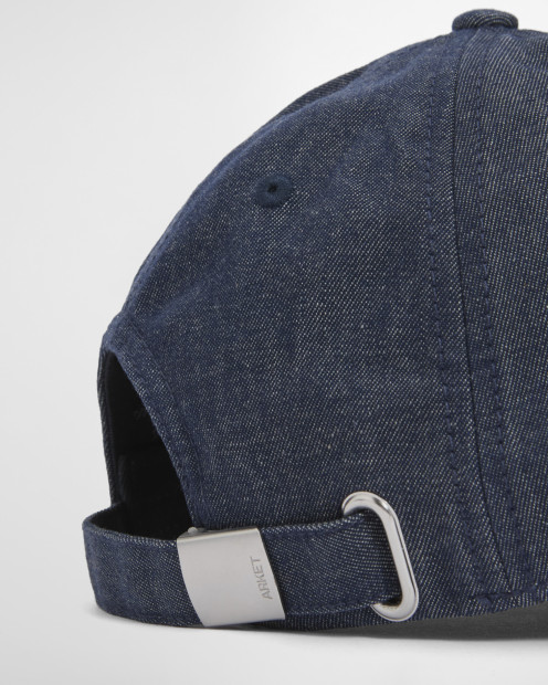 Barbour x ARKET Kokos DryWax Denim Cap Hybrid Aero Denim