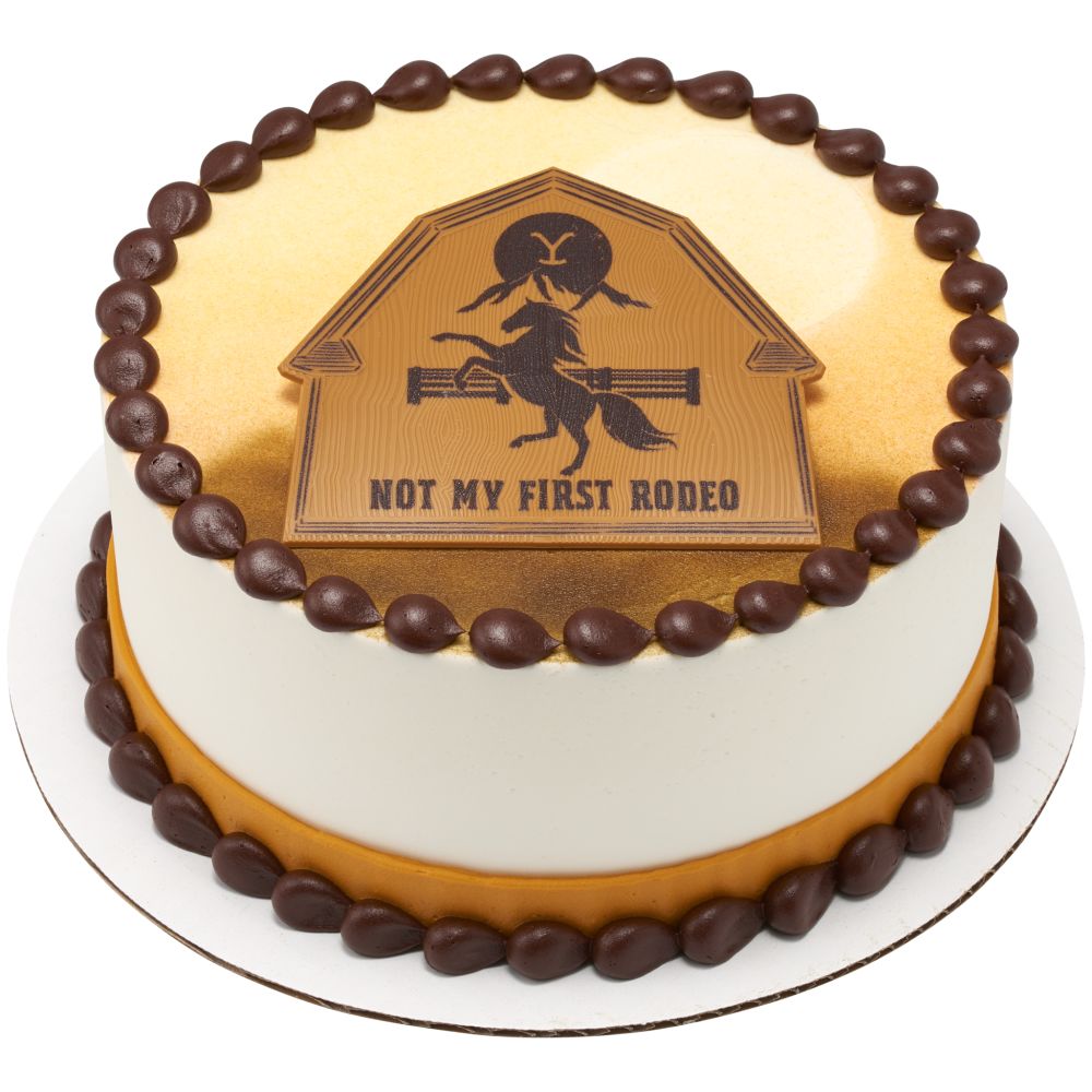 Image Cake Yellowstone Not My First Rodeo