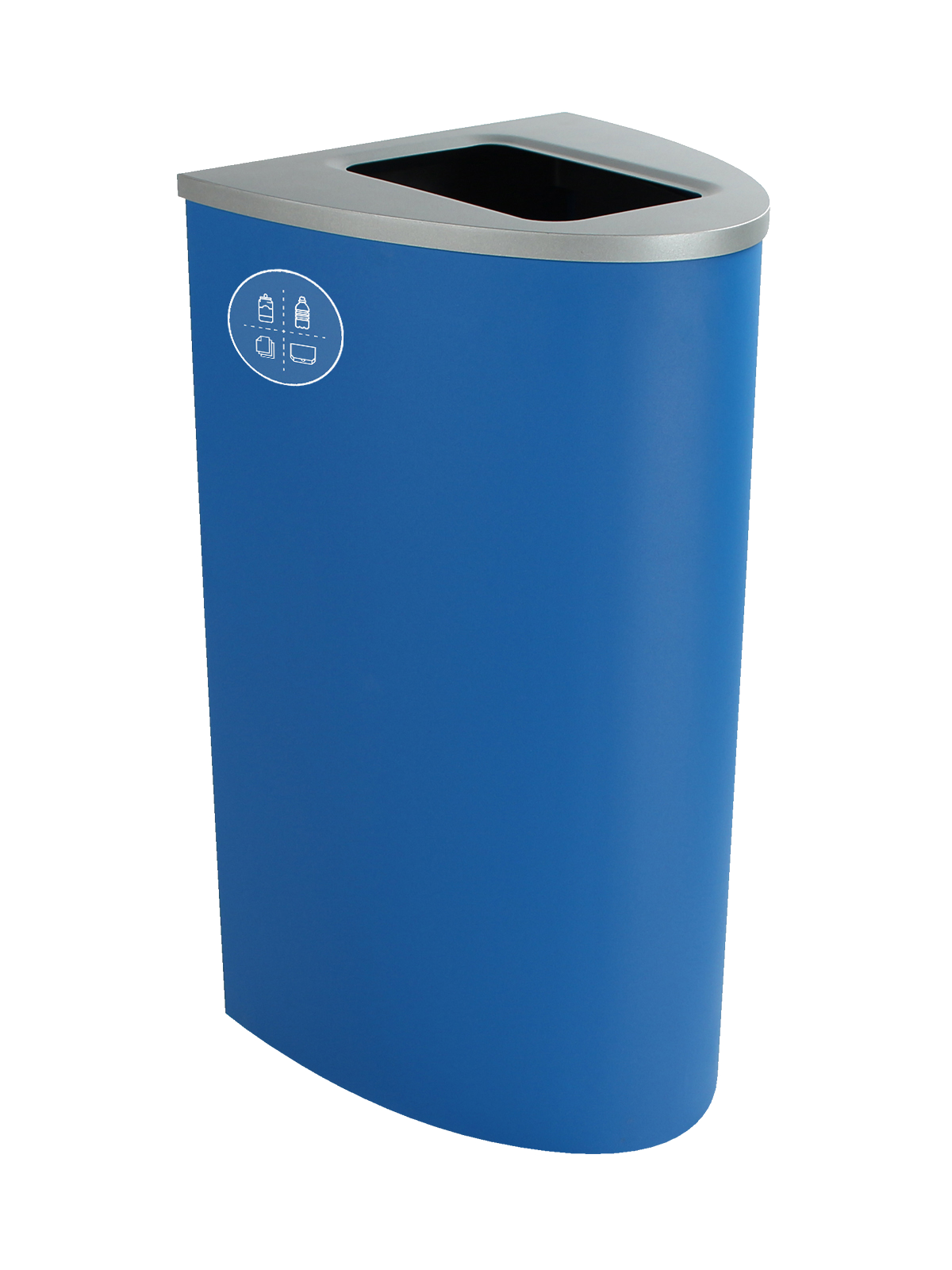 SPECTRUM – Single – Kit – Ellipse – Mixed Recyclables – Full – Blue