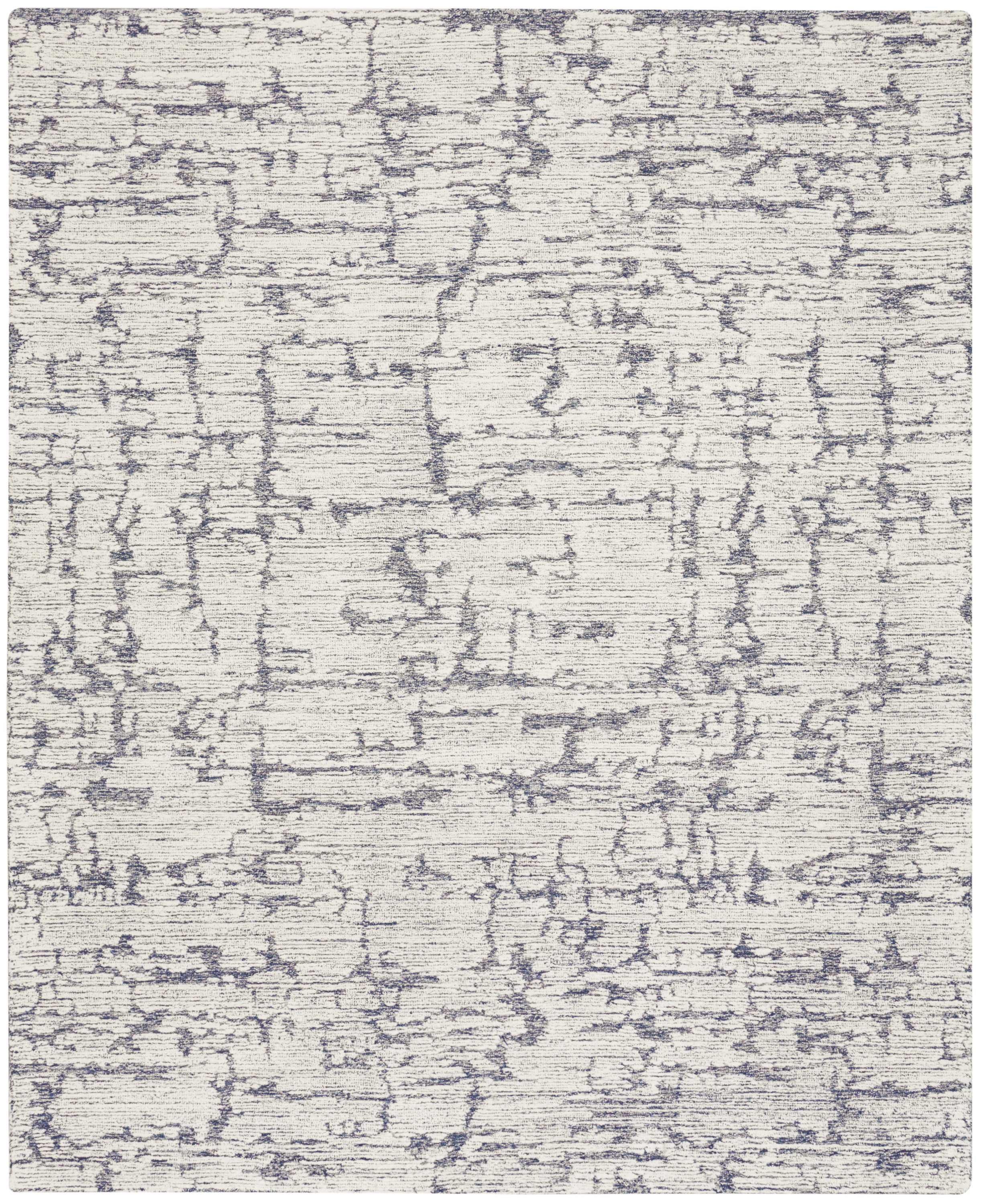 Calvin Klein CK009 Sculptural 7'9" x 9'9" Blue Modern Indoor Rug