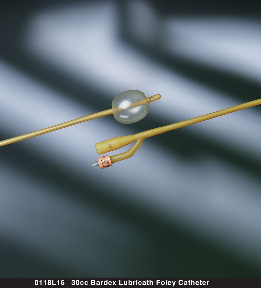 Bard CATHETER, FOLEY LUBRICATH 2WAY30CC BALLOON 20FR