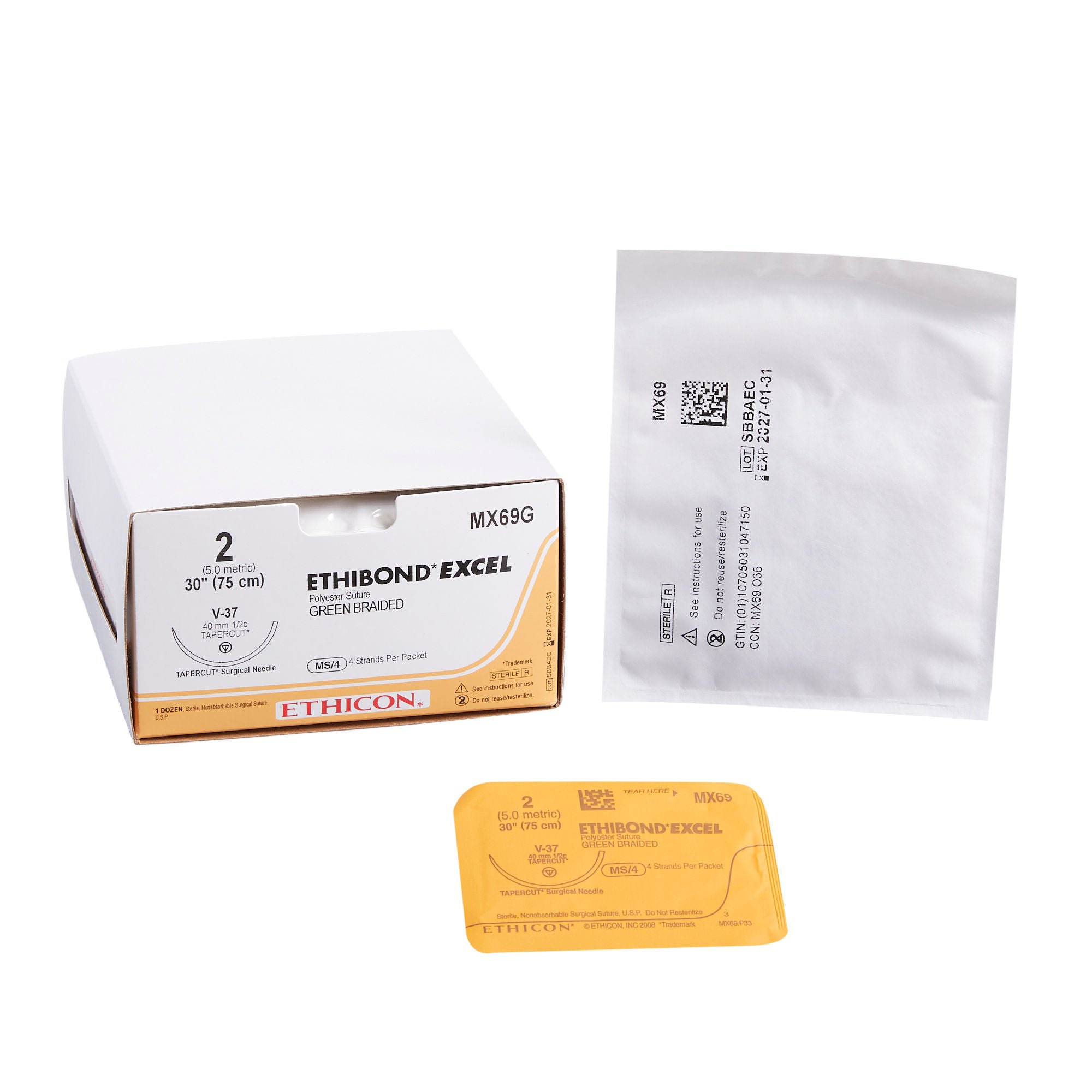 Ethibond™ Excel Suture with Needle