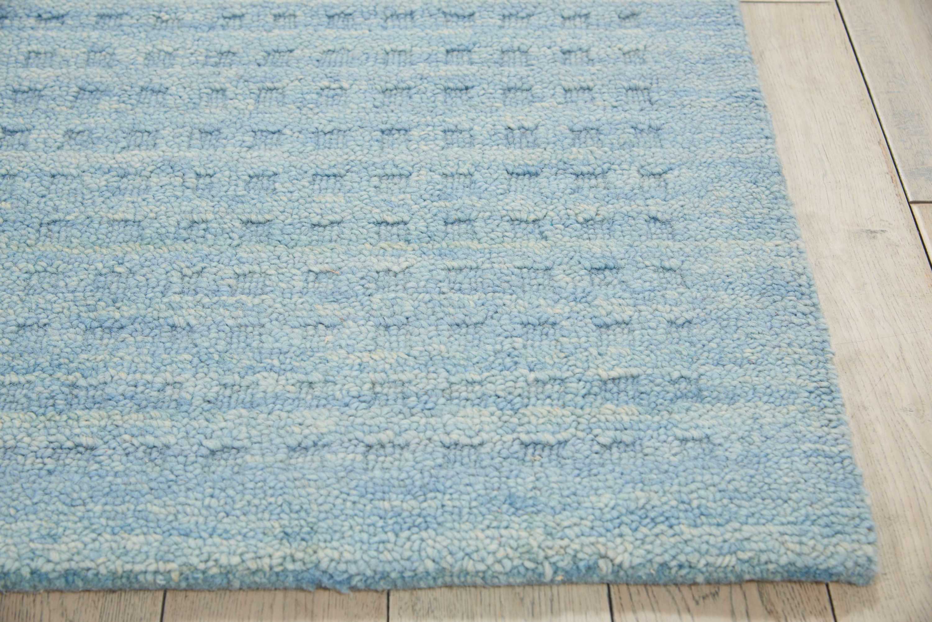 Nourison Marana 3'9" x 5'9" Sky Blue Contemporary Indoor Rug