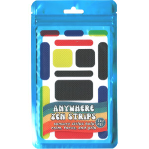 Zen Strips, Anywhere Zen, Bumpy Primary, 13 Per Set, 6 Sets
