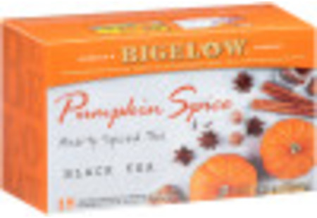 Pumpkin Spice Tea - Case of 6 Boxes - total of 108 teabags