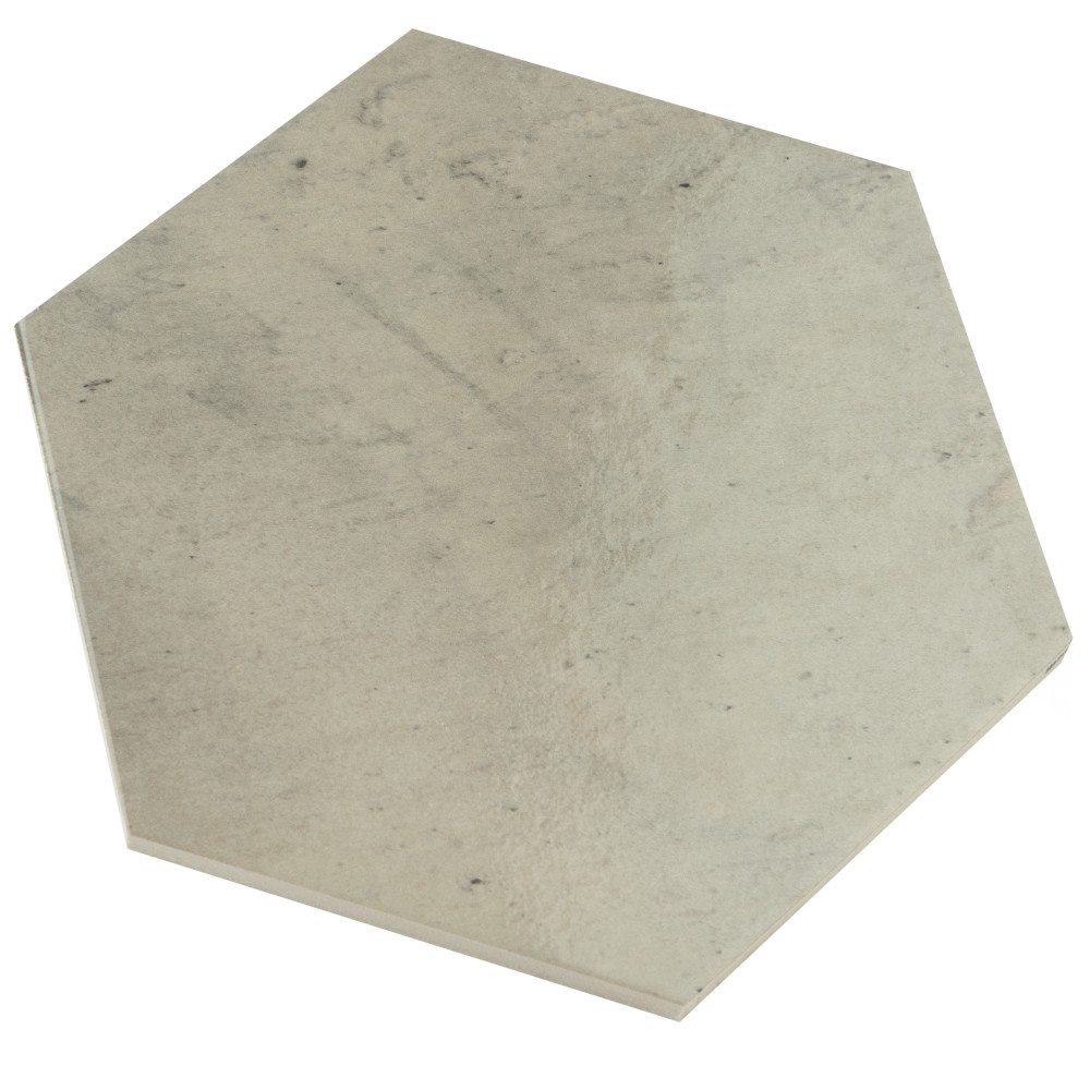 Capri Hex Fumo 7 in. x 8 in. Porcelain Floor and Wall Tile