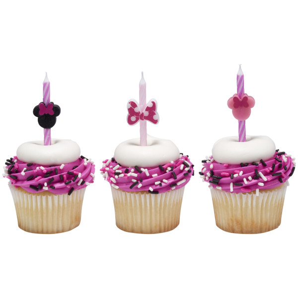 Minnie Mouse Icon Licensed Candles