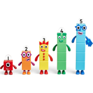 Numberblocks Friends One to Five
