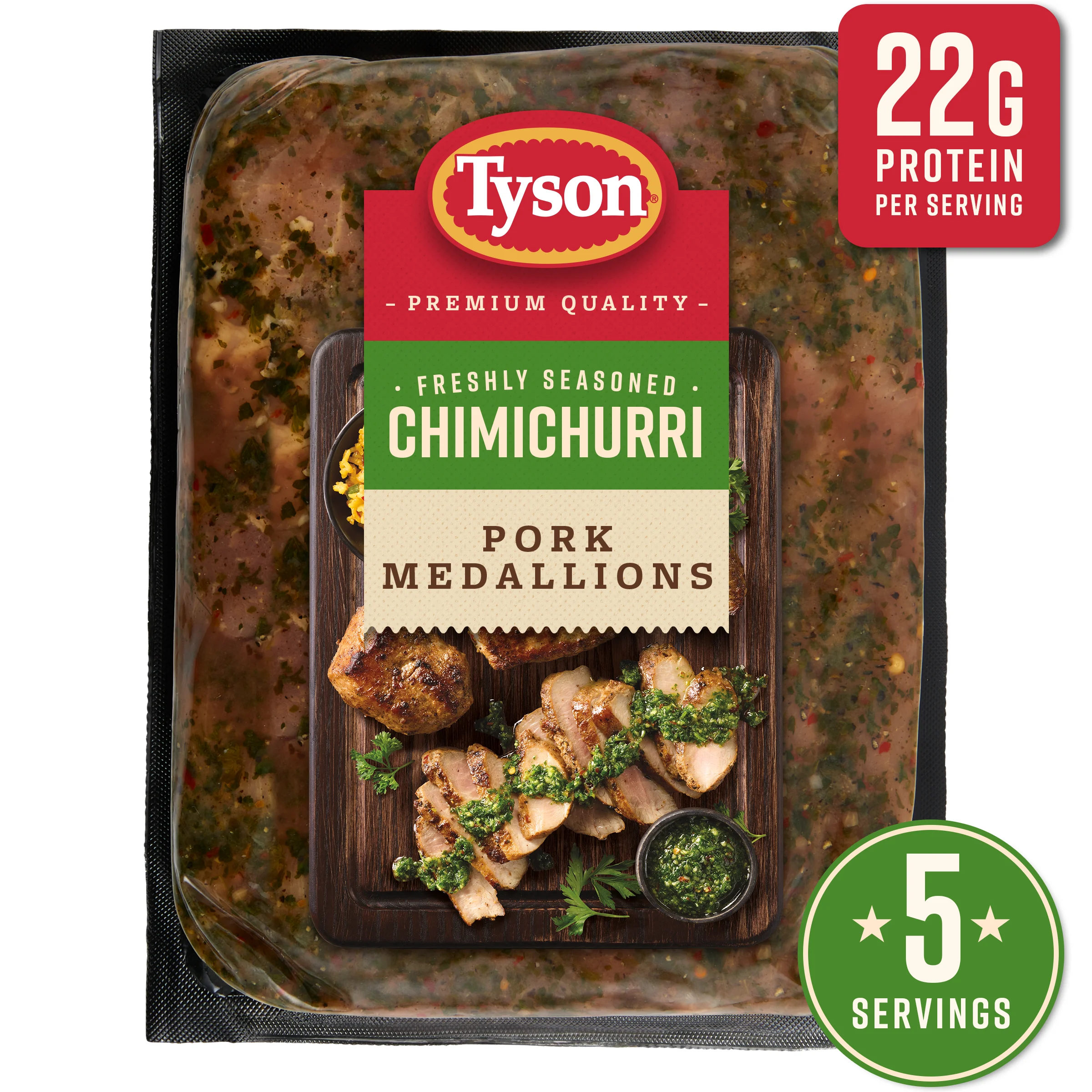 Chimichurri Pork Medallions