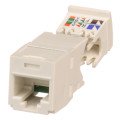 Mini-Com® TX6™ PLUS TG Style UTP Jack Module, Off White