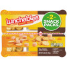 Lunchables Snack Duos Ham, Cheddar & Mini Ritz Cracker Snack Packs, 2 ct Tray