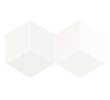 Flow White 6×10 Diamond Field Tile Matte
