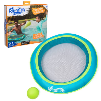 SwimWays Aqua Slam, Outdoor Trampoline Game, Pool Slamming Game, Outdoor Toys for Kids and Adults Aged 5 & Up