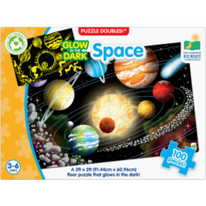 Puzzle Doubles - Glow In The Dark - Space