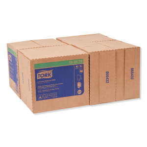 Tork, W24 Low-Lint, 1 ply, 9.0"x16.50", Nonwoven Fabric, General Purpose Wipers, Turquoise