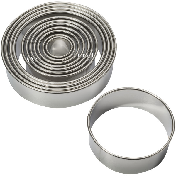 Round Assorted Sizes Cutters/Molds