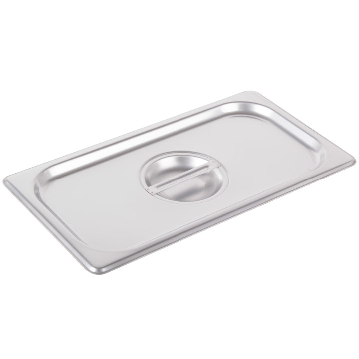 Third-size Super Pan V® solid stainless steel cover