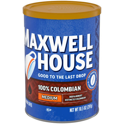Maxwell House 100% Colombian Ground Coffee 10.5 oz Can