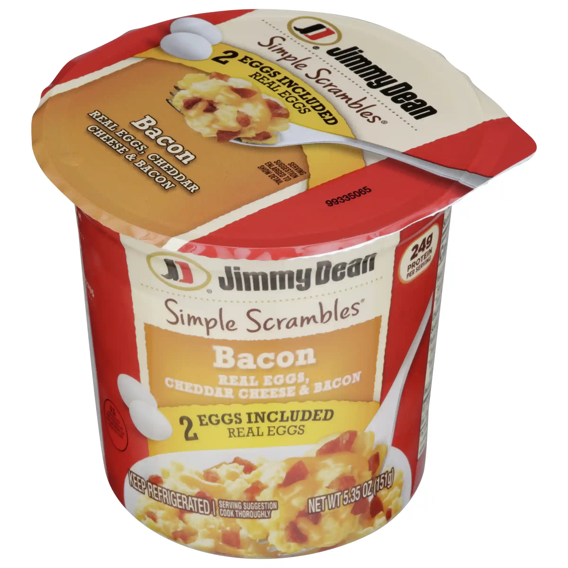 Jimmy Dean Simple Scrambles Bacon, 5.35 oz. _image_2