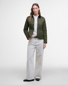 Deveron Polarquilt Jacket Olive-Pearl