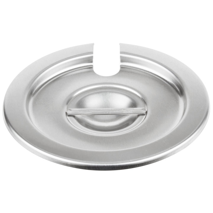 Stainless steel slotted cover for 3-quart inset