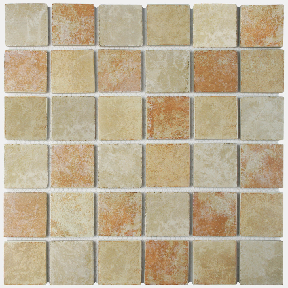 Colorado Quad Adobe 12-1/2 in. x 12-1/2 in. Porcelain Mosaic Tile