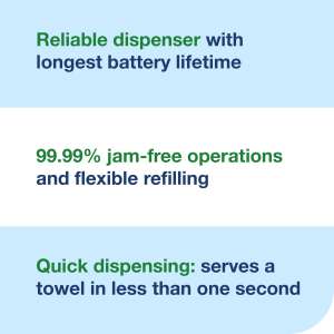 Tork, PeakServe Continuous,  Folded Towel Dispenser, White