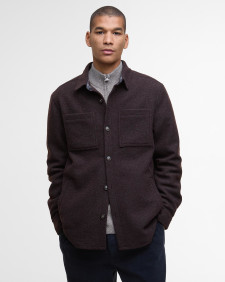 Marlow Tailored Overshirt Dark Oak