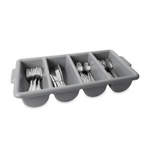 Rubbermaid Commercial, Cutlery Bin, Gray