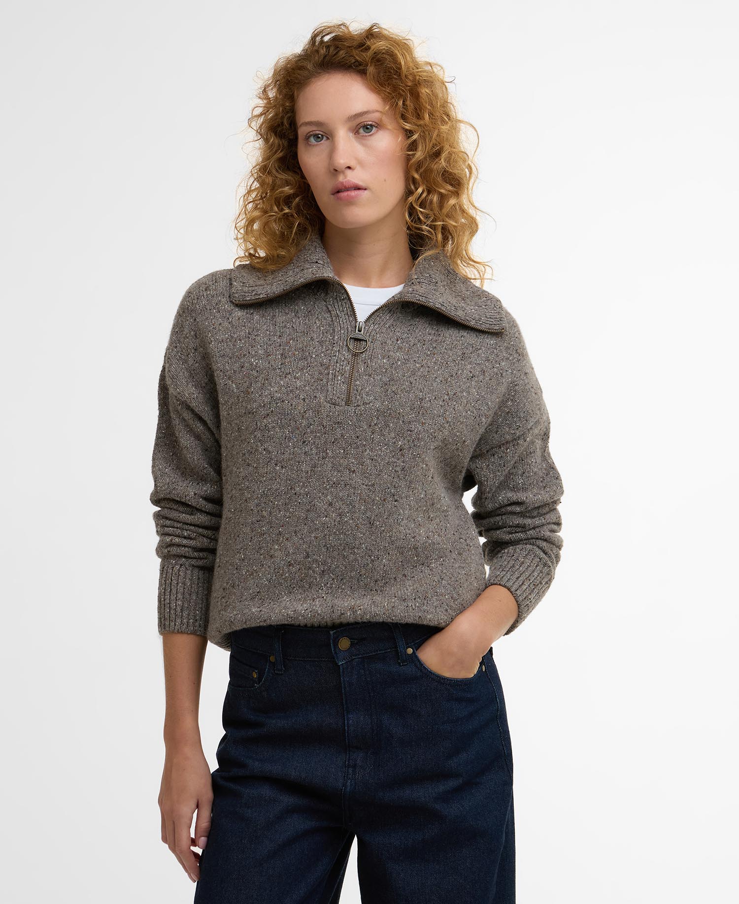 Maglione con zip corta Lavensdale image number 0