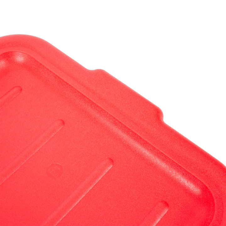 Traex® Color-Mate™ recessed food storage box lid in red
